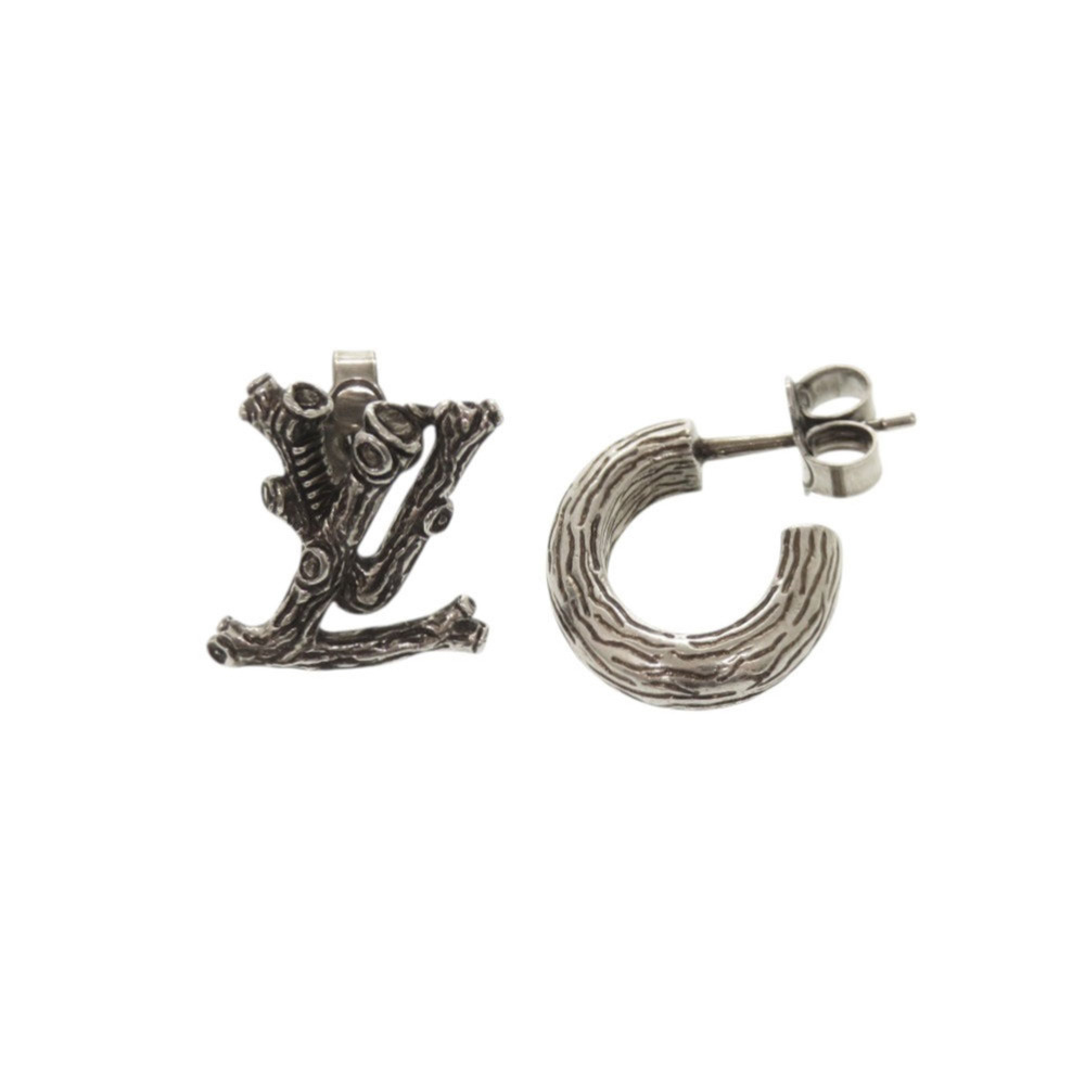 LOUIS VUITTON Silver Earrings